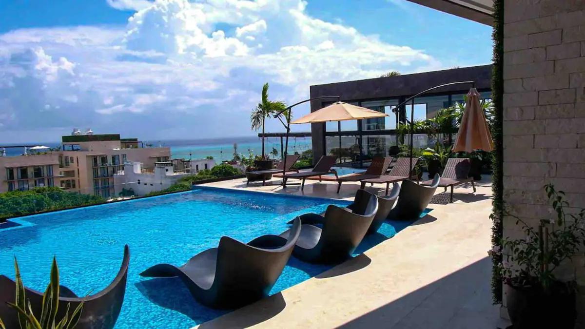 Stayon5A.Av.Penthouse With Privatepool Freeparking Playa del Carmen Kültér fotó