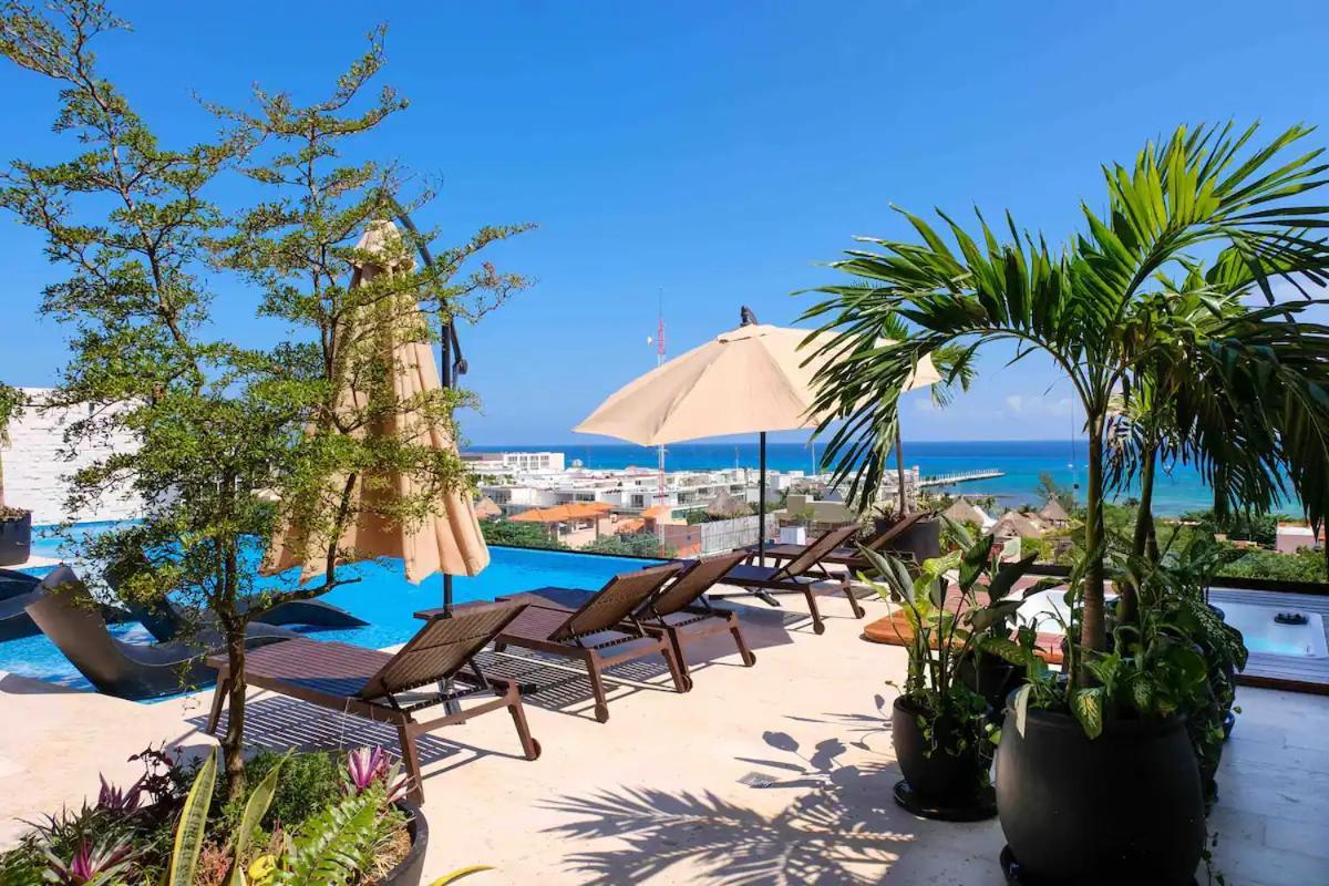 Stayon5A.Av.Penthouse With Privatepool Freeparking Playa del Carmen Kültér fotó