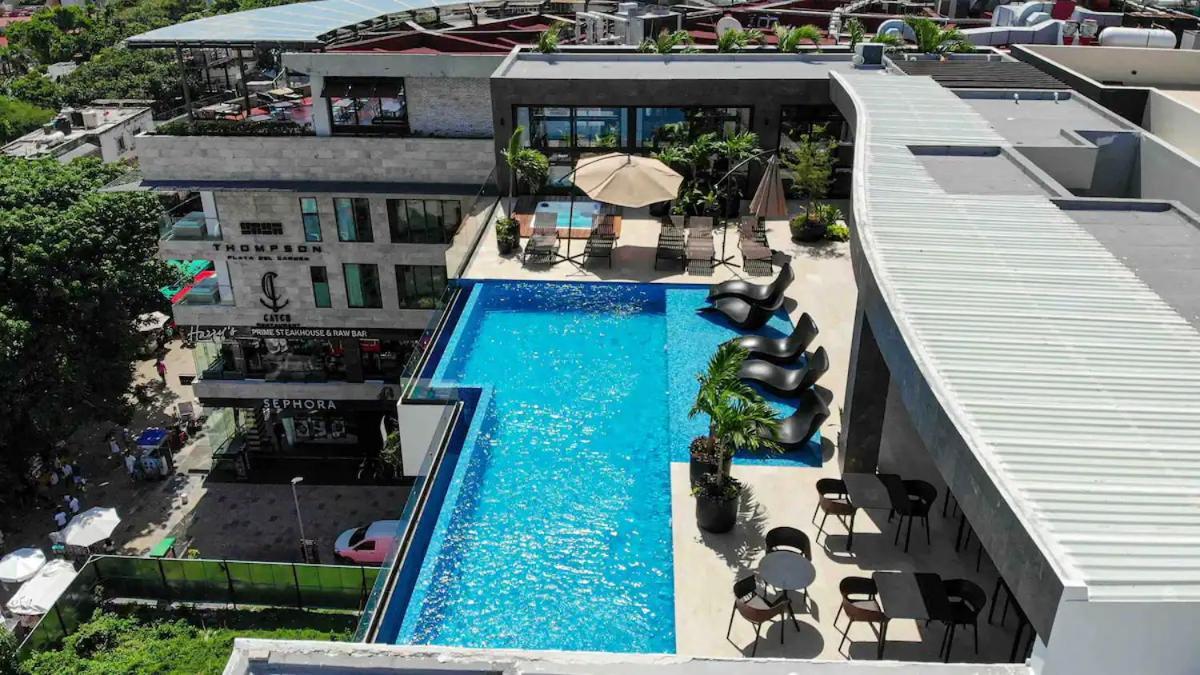 Stayon5A.Av.Penthouse With Privatepool Freeparking Playa del Carmen Kültér fotó